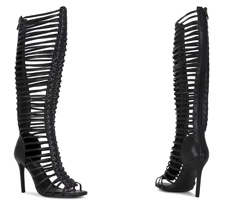 Sepatu Bot Sandal Pergelangan  - Sandal Strappy Heeled ulasan dan harga