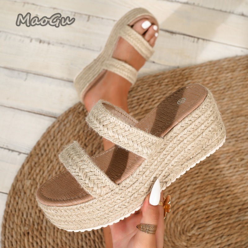 2026 Musim Semi Musim Panas Es - Wedge Espadrille Women ulasan dan harga