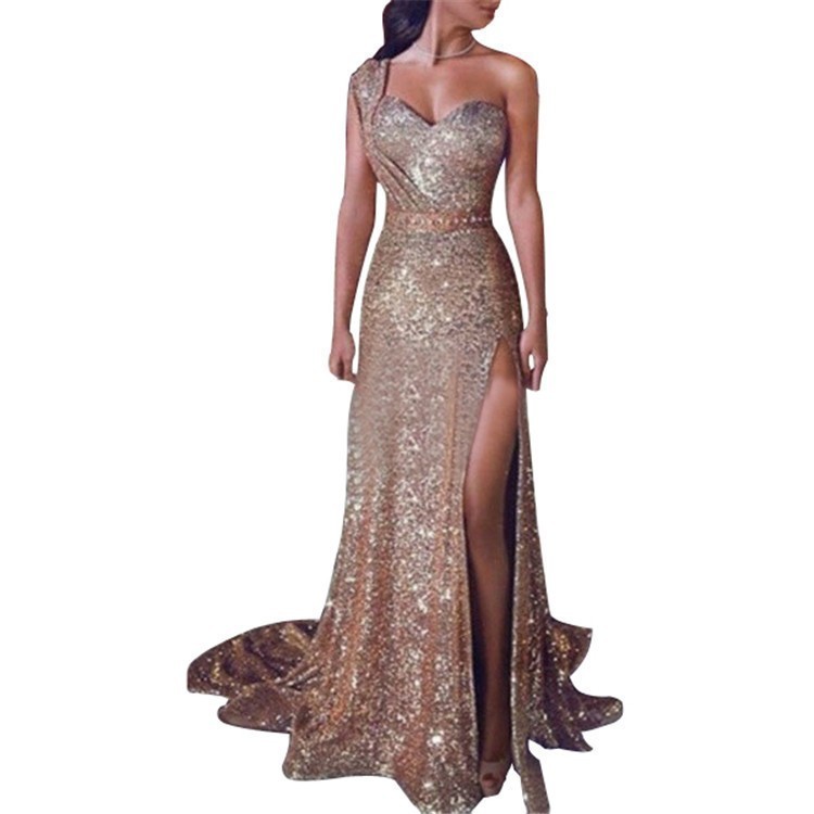 Gaun Prom Elegan, Gaun Maxi Ha - Maxi Dress Halter ulasan dan harga